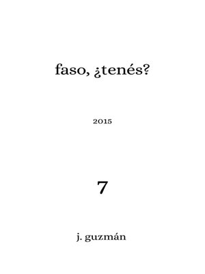 cover image of Faso, ¿tenés?